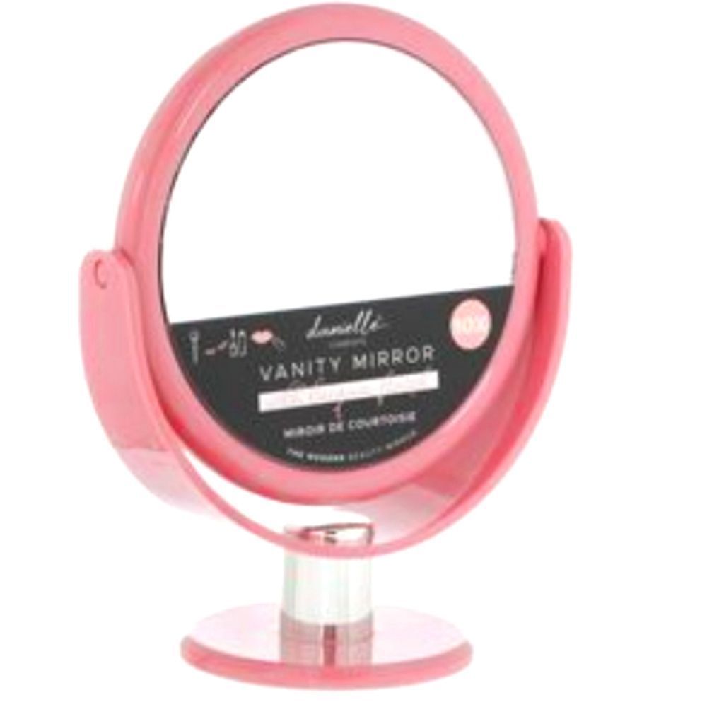 Danielle Creations Round 10X Magnification Vanity Tilt Mirror
